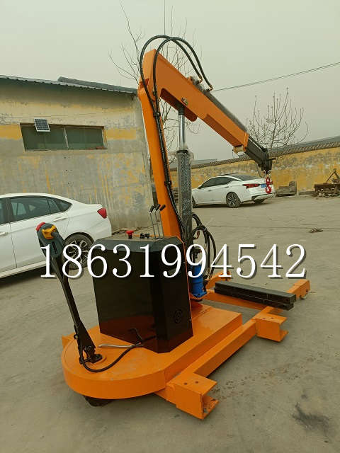 阳春市自卸车厢随车吊 自制轮式四不像起重机 四驱平板吊 5吨 贵盛